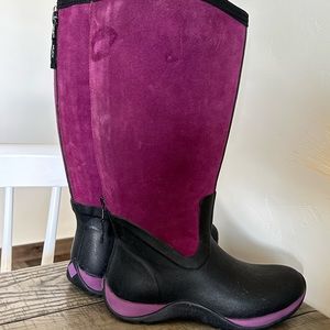 Women’s Muck boots. Worn once. Size 8.